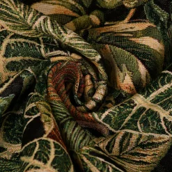 SCHÖNER LEBEN. Kissenhülle Premium Houseplant Jungle Blätter grün schwarz verschiedene Größen