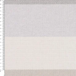 SCHÖNER LEBEN. Kissenhülle Streifen 9,5cm creme beige braun grau versch. Größen
