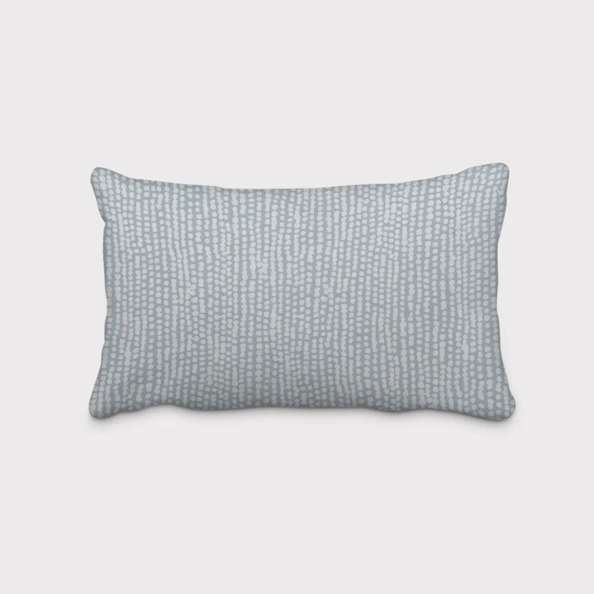 SCHÖNER LEBEN. Kissenhülle STUDIO G Rainfall Regentropfen mineral blau weiß verschiedene Größen