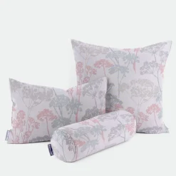 SCHÖNER LEBEN. Kissenhülle STUDIO G Blumen Gräser pastell mint rosa grau verschiedene Größen