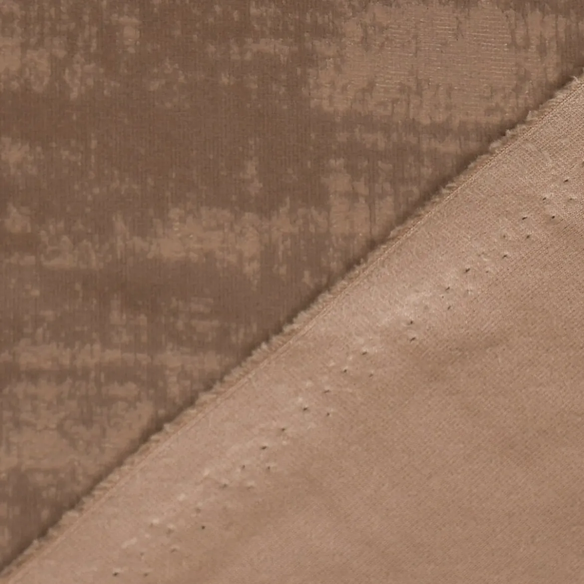 SCHÖNER LEBEN. Kissenhülle Velvet Marble Samt mit Struktur uni sand verschiedene Größen