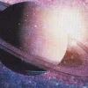 SCHÖNER LEBEN. Kissenhülle Weltall Planeten Erde blau bunt verschiedene Größen