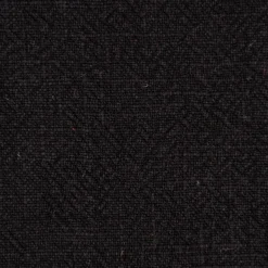 SCHÖNER LEBEN. Stoffservietten 4er Set Bio Ramie Leinenoptik schwarz 40x40cm