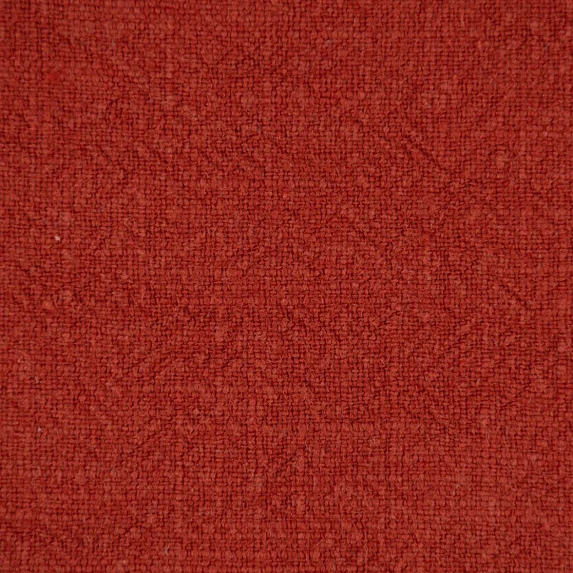 SCHÖNER LEBEN. Stoffservietten 4er Set Bio Ramie Leinenoptik rost 40x40cm