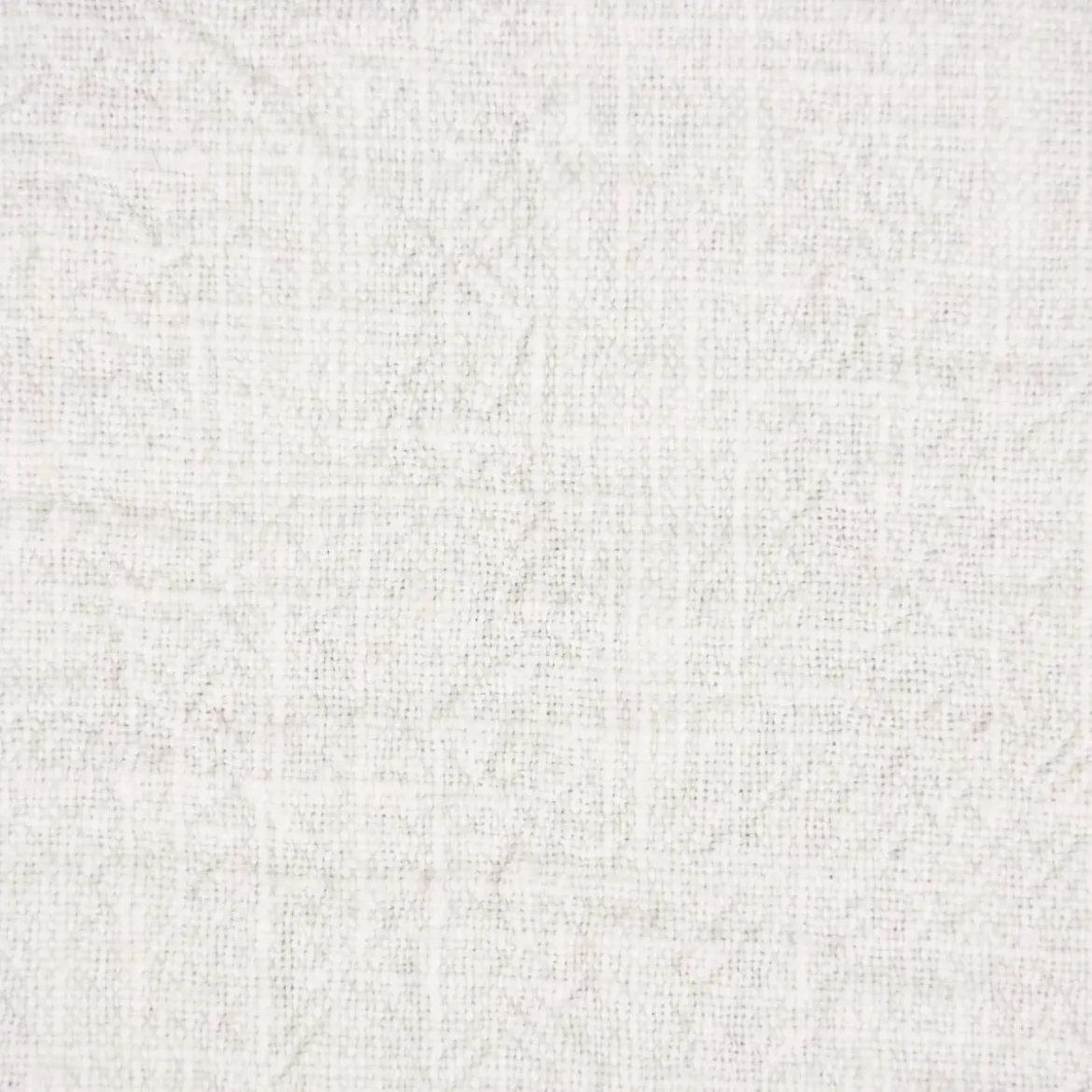 SCHÖNER LEBEN. Stoffservietten 4er Set Bio Ramie Leinenoptik cremeweiß 40x40cm