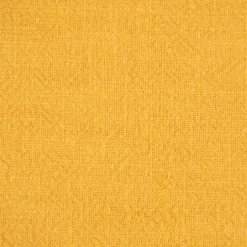 SCHÖNER LEBEN. Stoffservietten 4er Set Bio Ramie Leinenoptik senf gelb 40x40cm