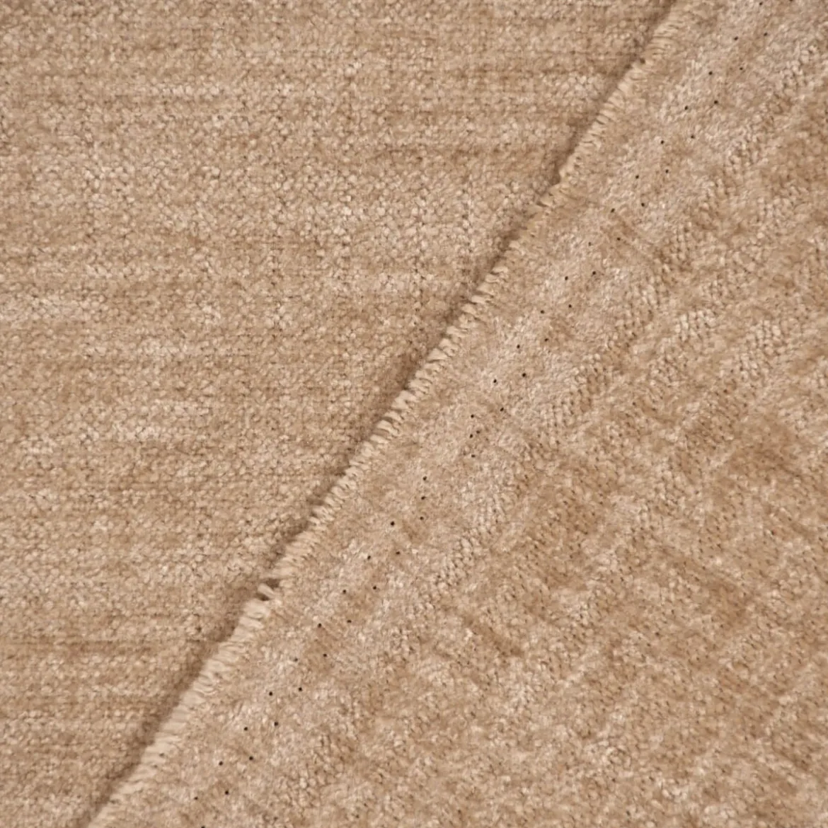 SCHÖNER LEBEN. Thermovorhang Thermochenille Akustik Kälteschutz INUIT beige 245cm oder Wunschlänge