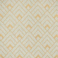 SCHÖNER LEBEN. Tischdecke Art Deco Metallic Rauten mint goldfarbig verschiedene Größen