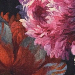 SCHÖNER LEBEN. Tischdecke Digitaldruck Blumen dunkel bunt eckig in verschiedenen Größen