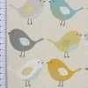 SCHÖNER LEBEN. Tischdecke Fryett`s Birds Vögel beige grau mint senf verschiedene Größen