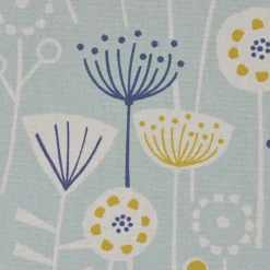 SCHÖNER LEBEN. Tischdecke Fryett`s Halbpanama Blumen abstrakt mint verschiedene Größen