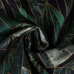 SCHÖNER LEBEN. Tischdecke Halbpanama Art Deko Marble Diamond Marmor grün verschiedene Größen