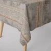 SCHÖNER LEBEN. Tischdecke Holz Latten Hirschkopf natur braun verschiedene Größen