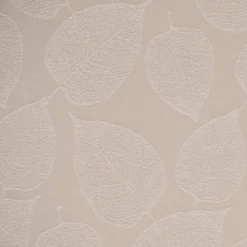 SCHÖNER LEBEN. Tischdecke Jacquard Blätter hellbeige weiß verschiedene Größen