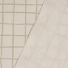 SCHÖNER LEBEN. Tischdecke Karo Gitter wollweiß beige verschiedene Größen
