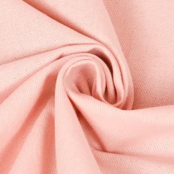 SCHÖNER LEBEN. Tischdecke Leinenlook uni rosa verschiedene Größen