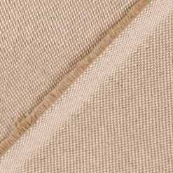 SCHÖNER LEBEN. Tischdecke Leinenlook uni natur verschiedene Größen