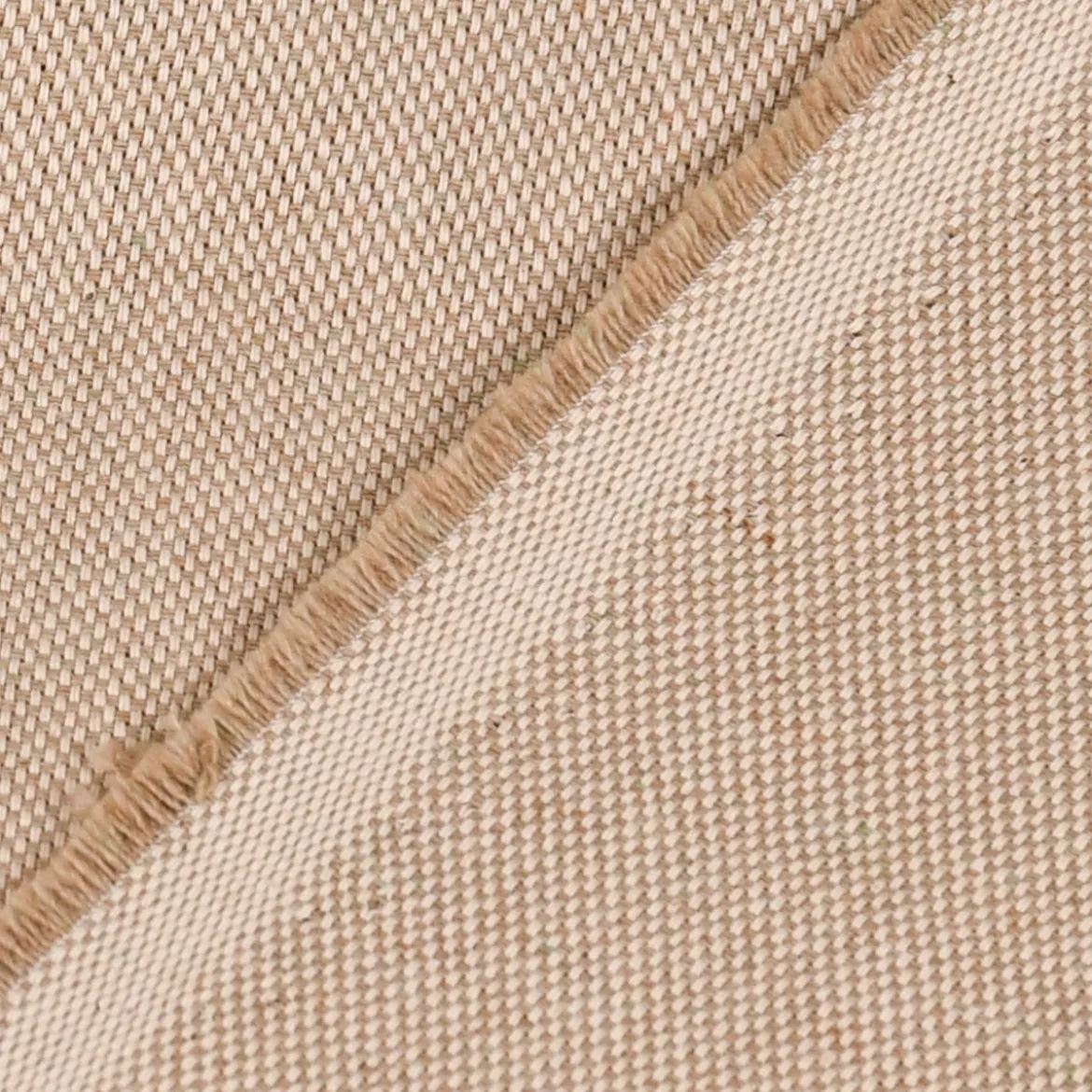 SCHÖNER LEBEN. Tischdecke Leinenlook uni natur verschiedene Größen