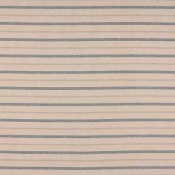 SCHÖNER LEBEN. Tischdecke Leinenlook Riviera Stripe Small Streifen natur blau verschiedene Größen