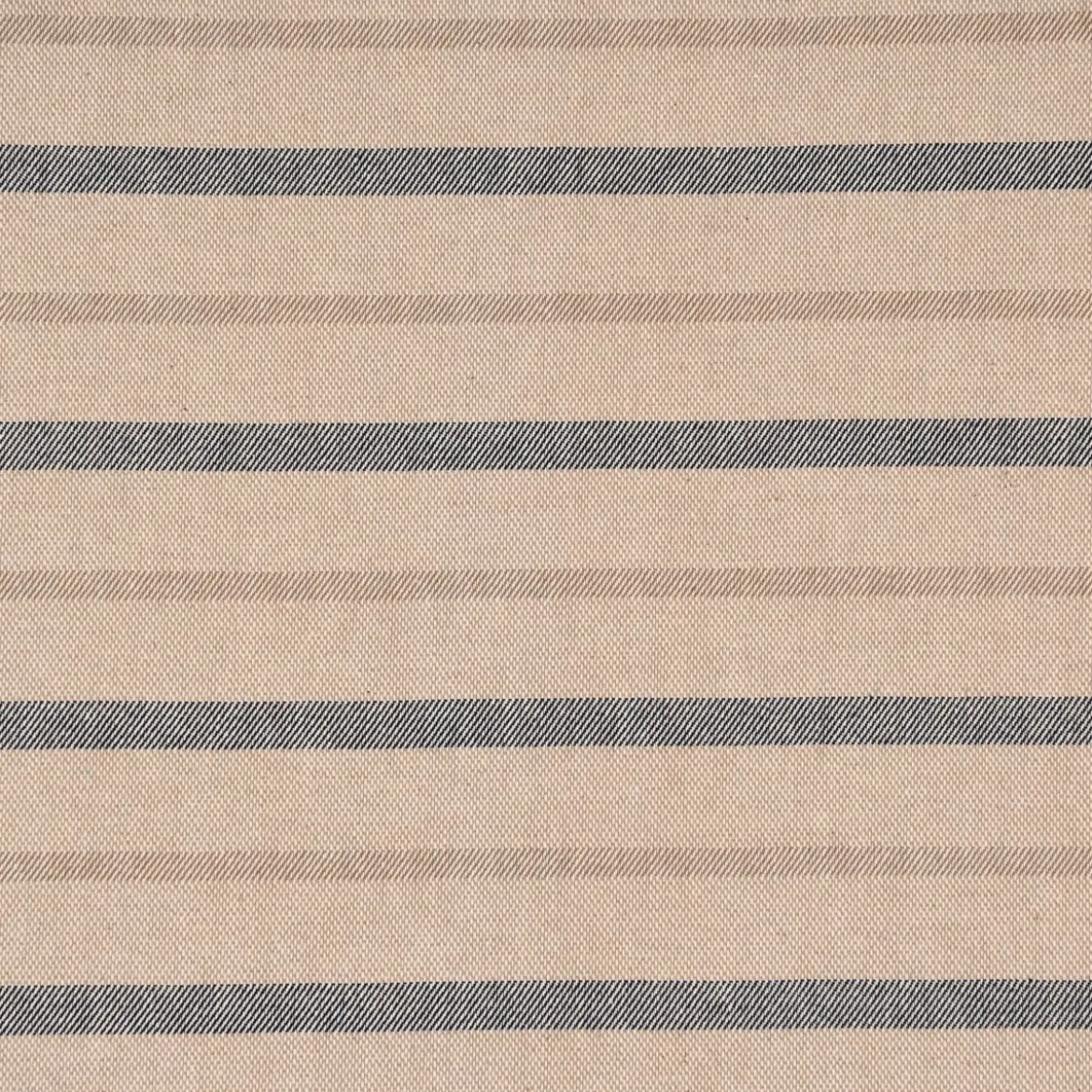 SCHÖNER LEBEN. Tischdecke Leinenlook Riviera Stripe Small Streifen natur blau verschiedene Größen