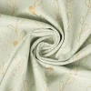 SCHÖNER LEBEN. Tischdecke Metallic Blätterranken mint goldfarbig verschiedene Größen