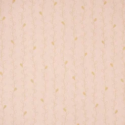 SCHÖNER LEBEN. Tischdecke Metallic Blätterranken rosa goldfarbig verschiedene Größen
