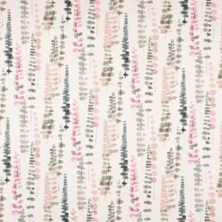 SCHÖNER LEBEN. Tischdecke Ranken Blätter Aquarell weiß grün rosa verschiedene Größen