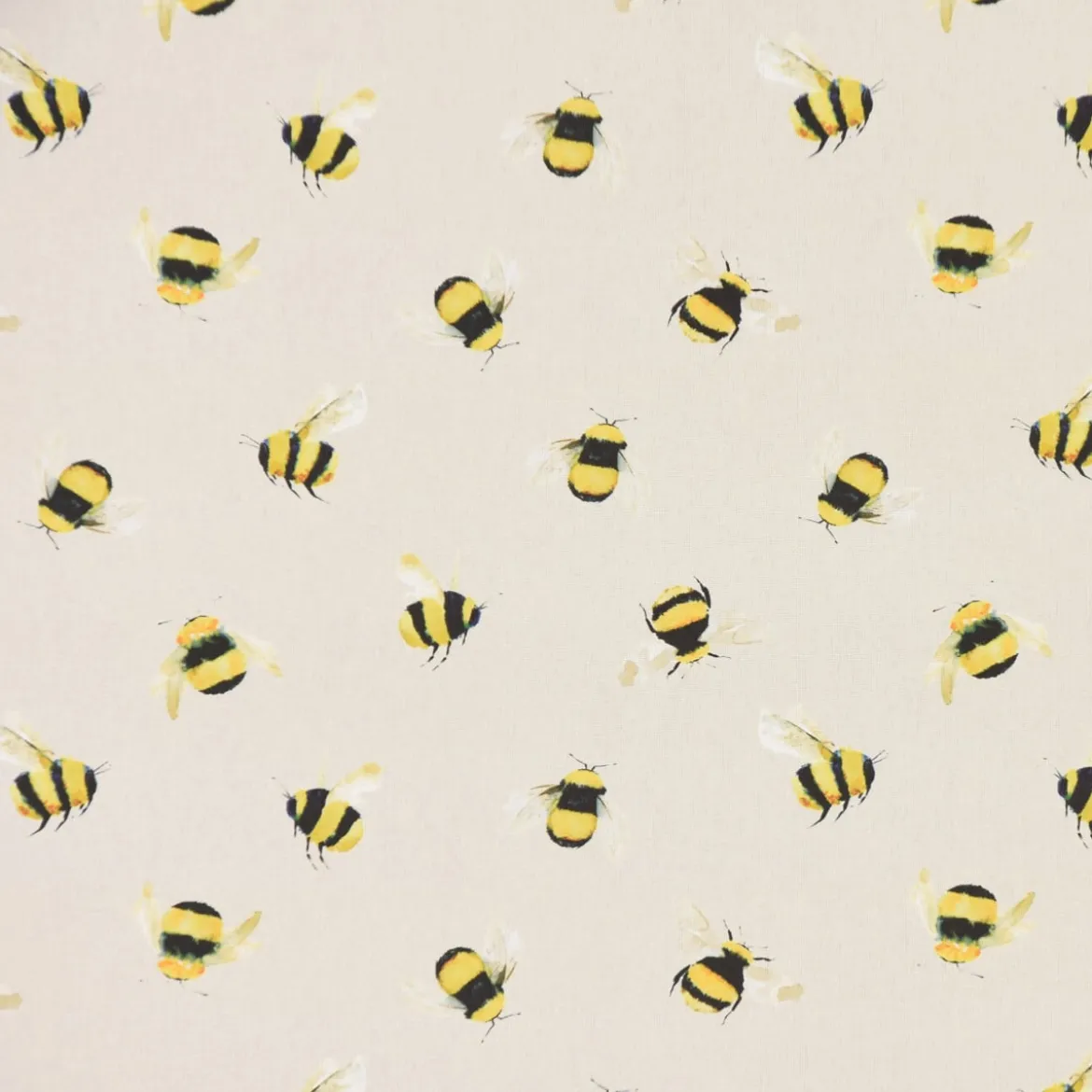 SCHÖNER LEBEN. Tischdecke STUDIO G Digitaldruck Bienen taupe verschiedene Größen