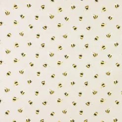 SCHÖNER LEBEN. Tischdecke STUDIO G Digitaldruck Bienen taupe verschiedene Größen