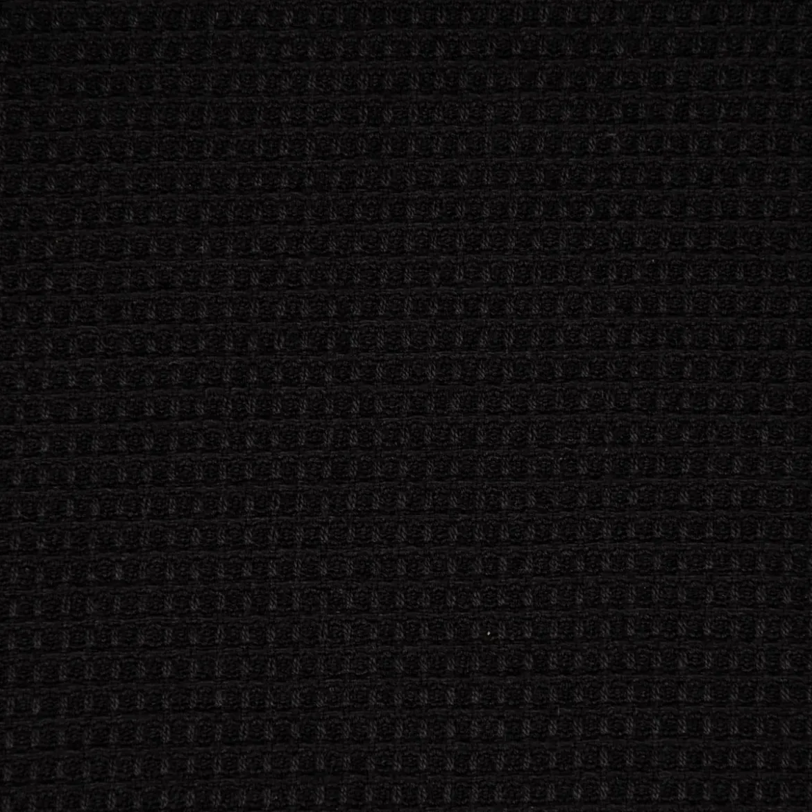 SCHÖNER LEBEN. Tischdecke Waffelrelief Kästchenstruktur uni schwarz verschiedene Größen