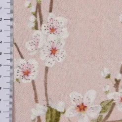 SCHÖNER LEBEN. Tischläufer Almond Blossom Mandelblütenzweige rosa 40x160cm