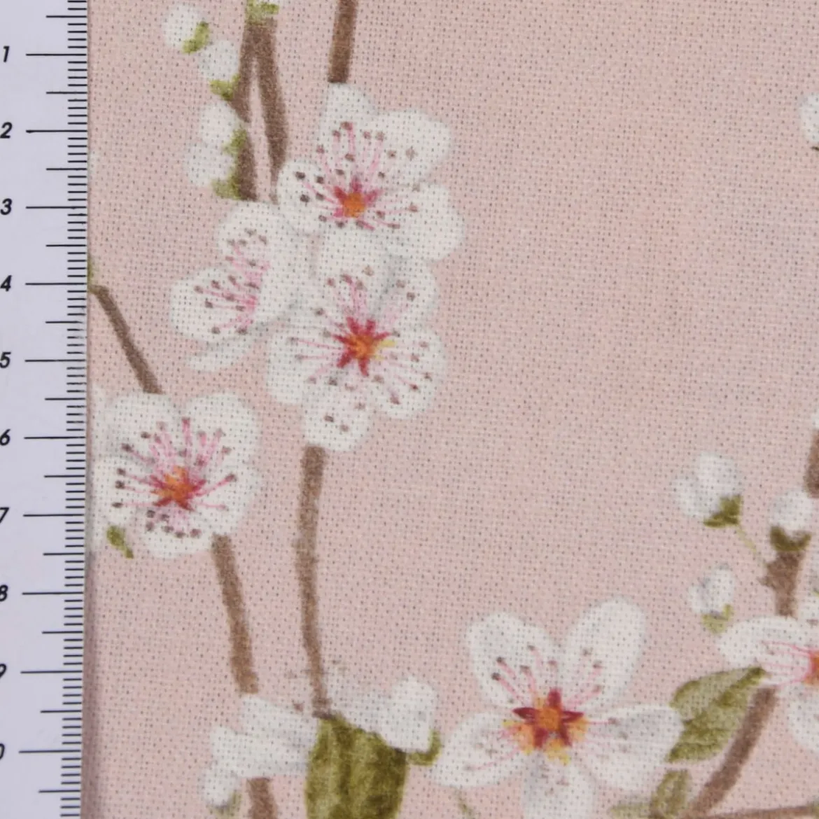 SCHÖNER LEBEN. Tischläufer Almond Blossom Mandelblütenzweige rosa 40x160cm