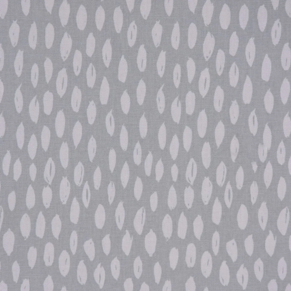 SCHÖNER LEBEN. Tischläufer Bayside Tupfen Pinselstriche hellgrau weiß 40x160cm