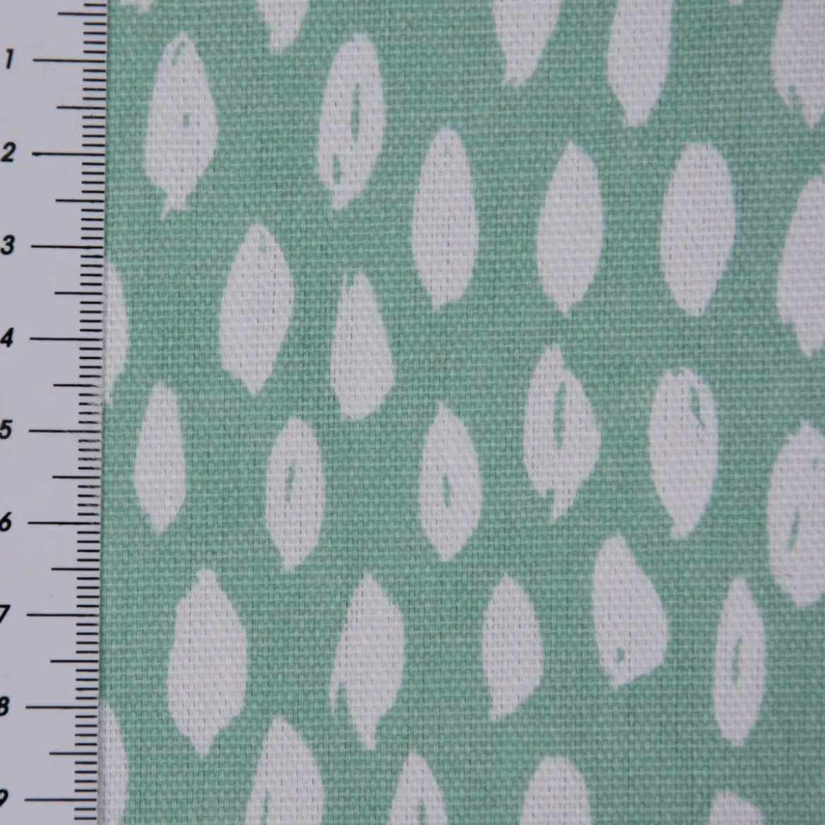 SCHÖNER LEBEN. Tischläufer Bayside Tupfen Pinselstriche mint weiß 40x160cm