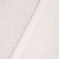 SCHÖNER LEBEN. Tischläufer Bio Ramie Leinenoptik cremeweiß 40x160cm