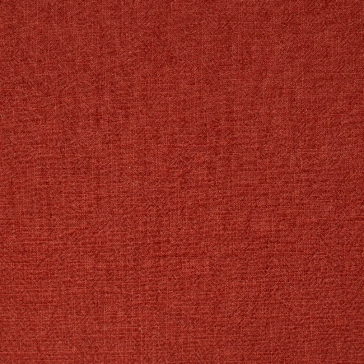SCHÖNER LEBEN. Tischläufer Bio Ramie Leinenoptik rost 40x160cm