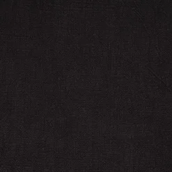 SCHÖNER LEBEN. Tischläufer Bio Ramie Leinenoptik schwarz 40x160cm