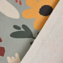 SCHÖNER LEBEN. Tischläufer Blumen Blüten mint bunt 40x160cm