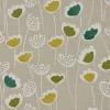SCHÖNER LEBEN. Tischläufer Clara Cactus Blumen grau grün 40x160cm