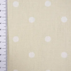 SCHÖNER LEBEN. Tischläufer Full Stop Punkte beige weiß 40x160cm