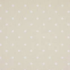 SCHÖNER LEBEN. Tischläufer Full Stop Punkte beige weiß 40x160cm