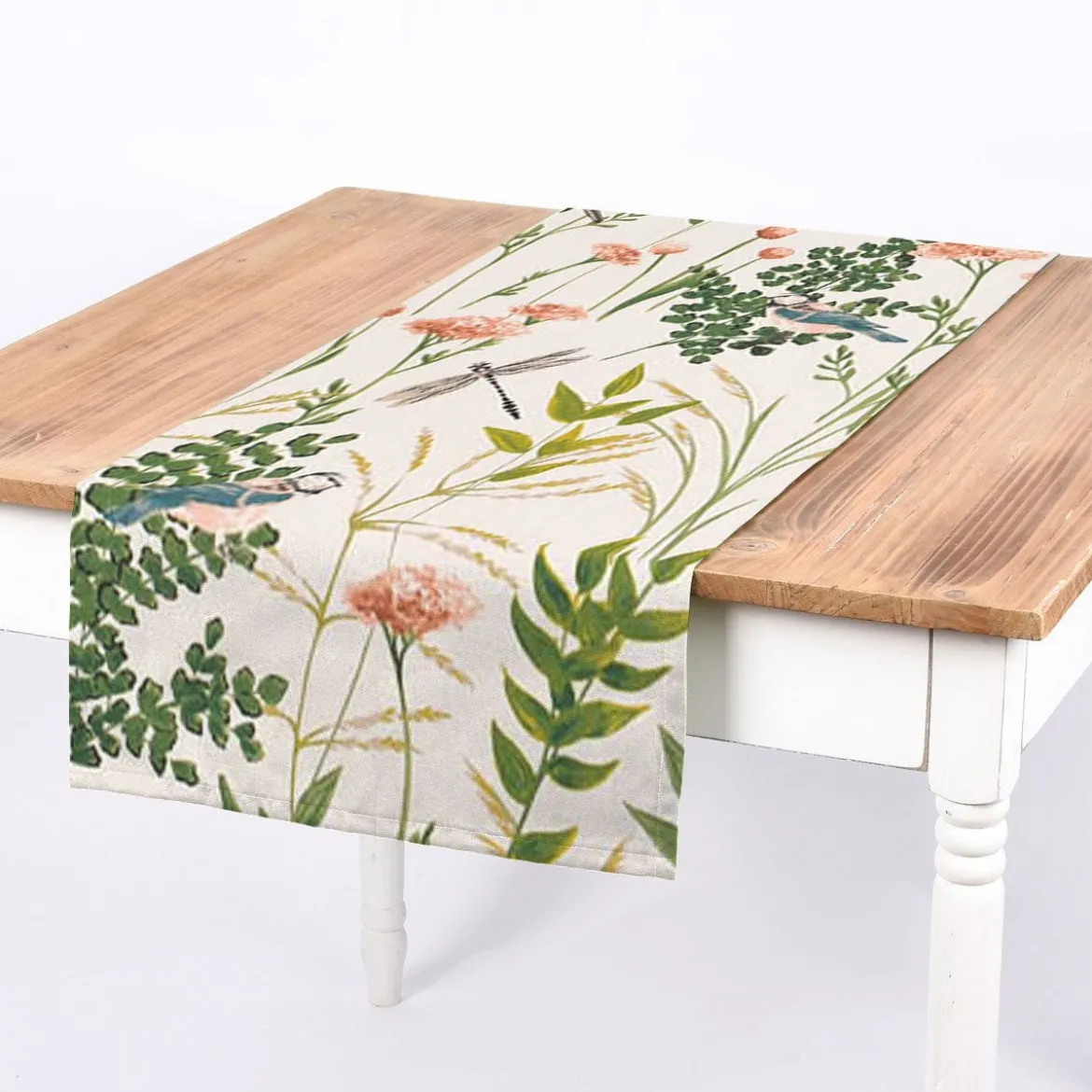 SCHÖNER LEBEN. Tischläufer Gardenia Blush 40x160cm