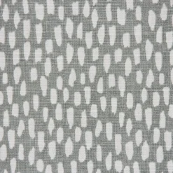 SCHÖNER LEBEN. Tischläufer grau mit Kleksen Tropfen 40x160cm