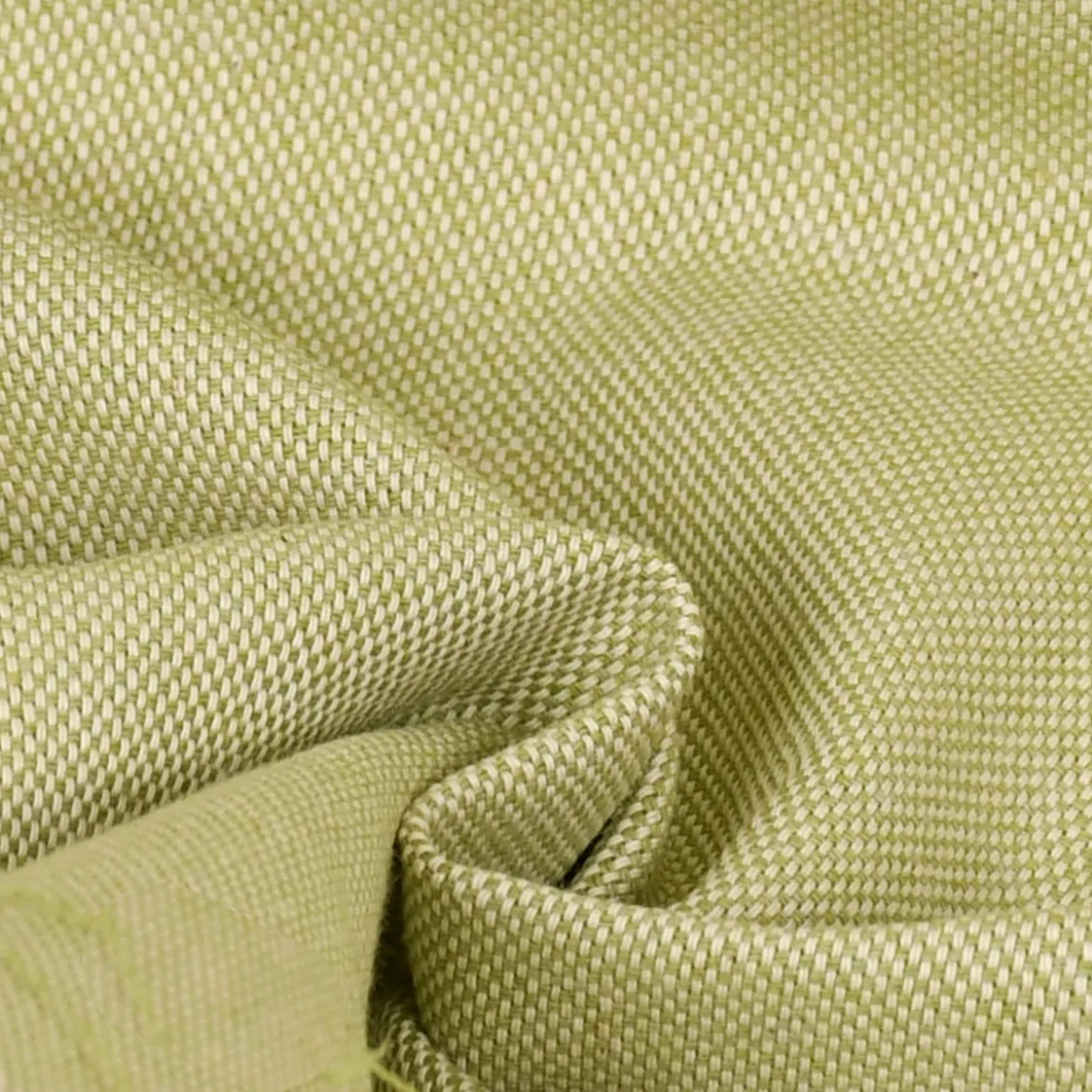 SCHÖNER LEBEN. Tischläufer Leinenlook uni lindgrün 40x160cm