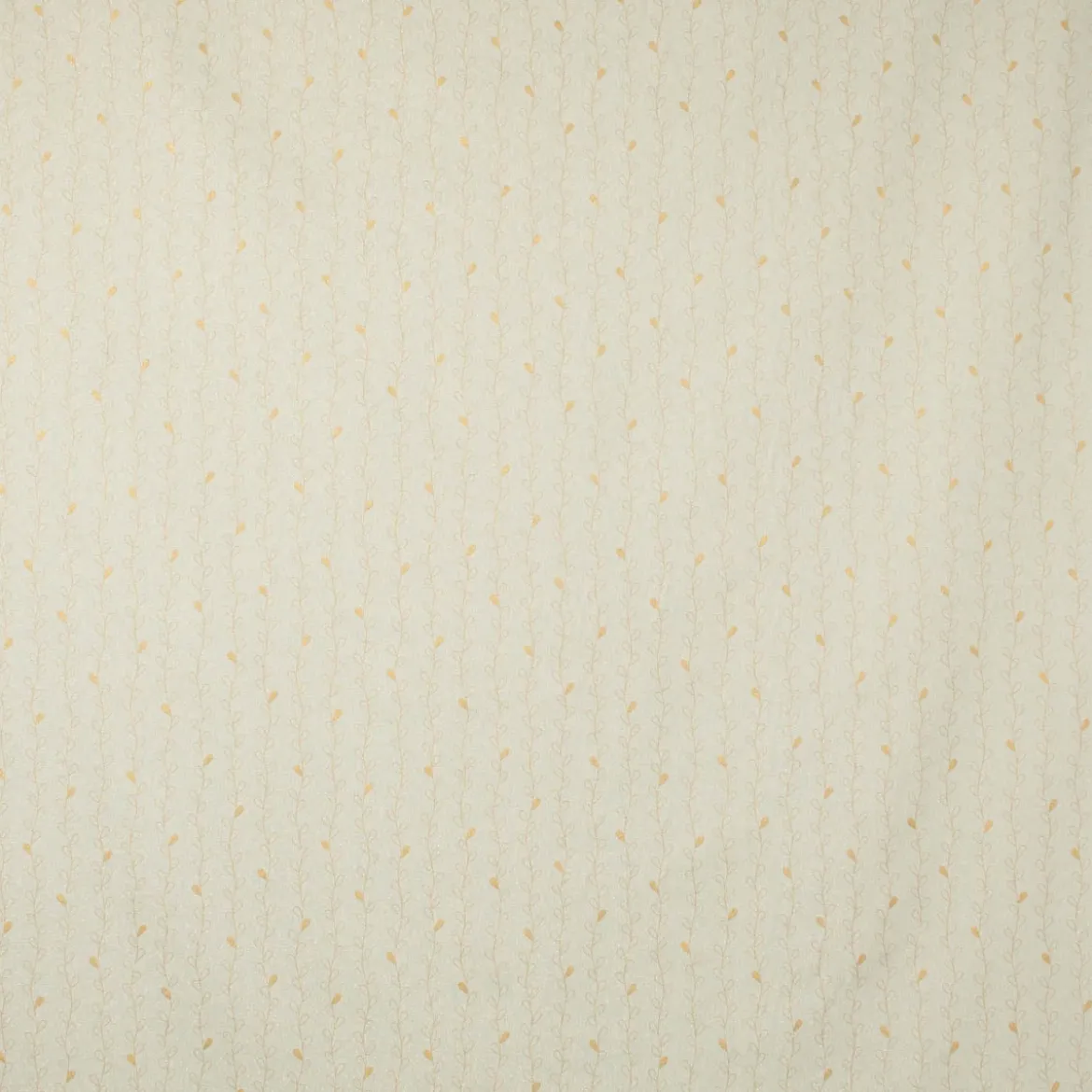 SCHÖNER LEBEN. Tischläufer Metallic Blätterranken mint goldfarbig 40x160cm