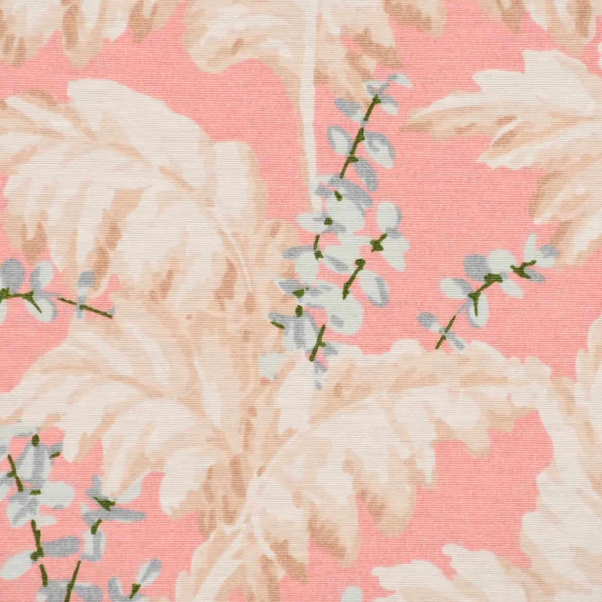 SCHÖNER LEBEN. Tischläufer Pampas Grass Pampasgras rosa beige 40x160cm