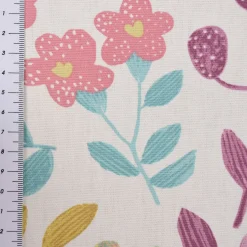 SCHÖNER LEBEN. Tischläufer Panama Betty Parma Violet Blumen lila 40x160cm