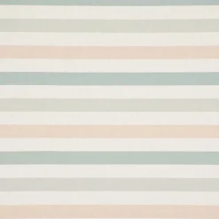 SCHÖNER LEBEN. Tischläufer Pastell Streifen Querstreifen ecru mintgrün vanille 40x160cm