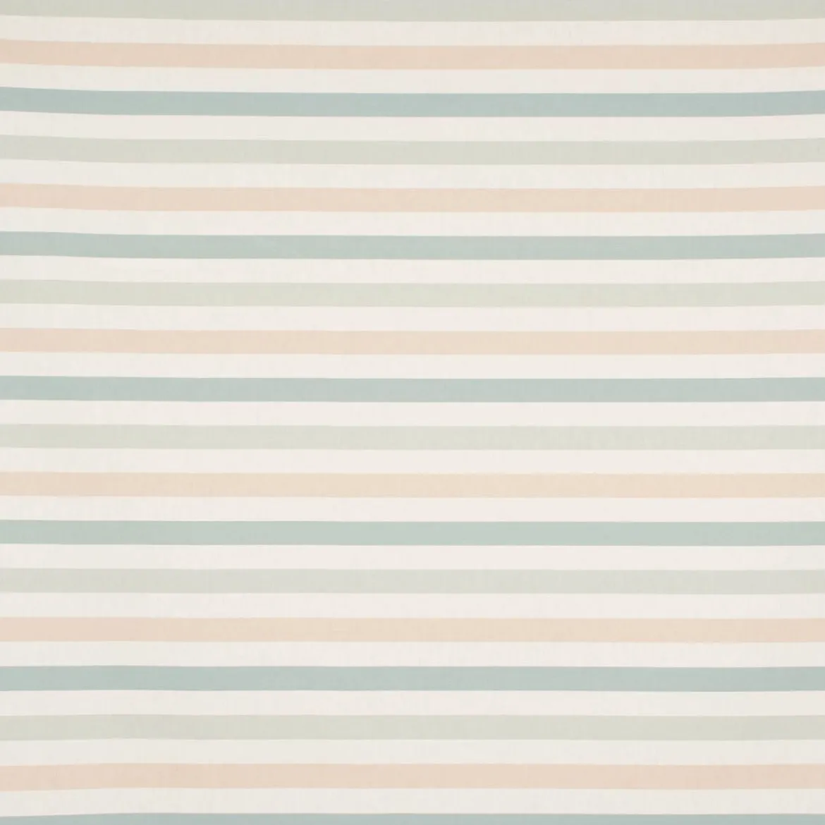 SCHÖNER LEBEN. Tischläufer Pastell Streifen Querstreifen ecru mintgrün vanille 40x160cm