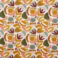SCHÖNER LEBEN. Tischläufer Retro Art moderne Kunst bunt 40x160cm